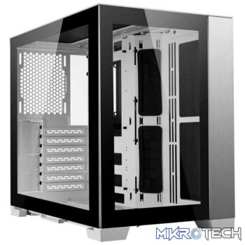 Lian Li O11 Dynamic MINI Mini Tower Modular Micro ATX Case  White